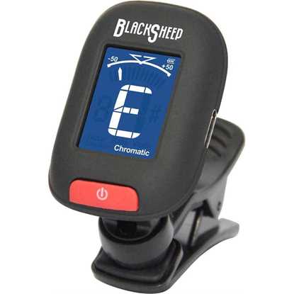 Black Sheep Rechargeable Clip-On Tuner Black