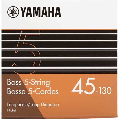 Yamaha Nickel Bass Guitar Strings 5-String Long Scale 45-130