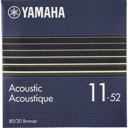 Yamaha 80/20 Bronze Acoustic Guitar Strings Custom Light 11-52