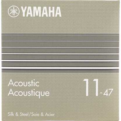 Yamaha Silk & Steel Acoustic Guitar Strings Compound Light 11-47