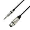 Adam Hall XLRF-TRS Balanced Cable K3BFV0100 1 Meter