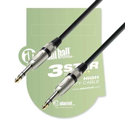 Adam Hall TRS-TRS Balanced Cable K3BVV0300 3 Meter 