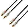 Adam Hall Twin Cable K3TCC0300 RCA-RCA 3 meter 