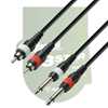 Adam Hall 3 Star Twin Cable K3TPC0600 6 Meter