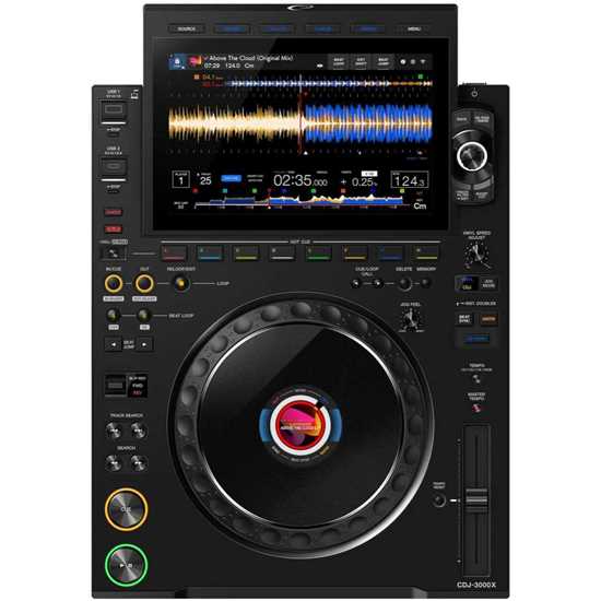 AlphaTheta CDJ-3000X Professional DJ Player DJ-spelare CD-spelare