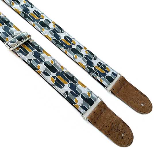 Denmark Street Straps Turn! Turn! Turn! Vegan axelband gitarrband