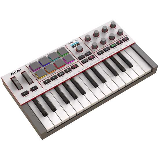 Akai MPK Mini IV Gray midikeyboard usb-keyboard