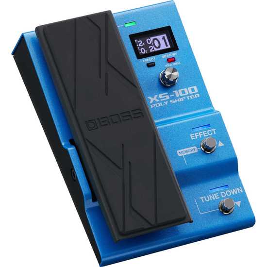 Boss XS-100 Poly Shifter effektpedal gitarrpedal baspedal