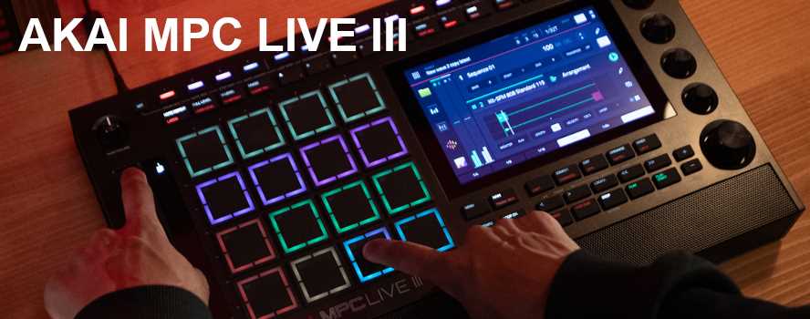 Nya Akai MPC Live III groovebox