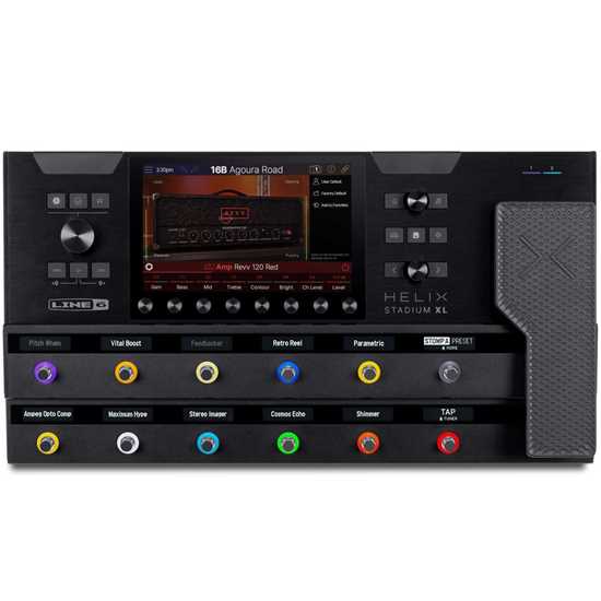 Line 6 Helix Stadium XL Floor gitarrprocessor effektpedal multieffekt