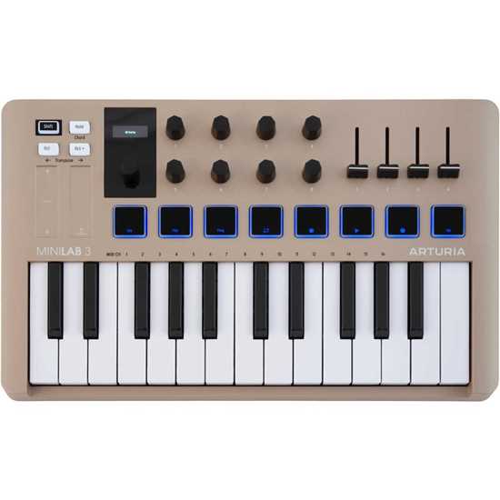 Arturia Minilab 3 Champagne midikeyboard usb-keyboard