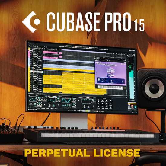 Steinberg Cubase Pro 15 daw inspelningsprogram musikprogram
