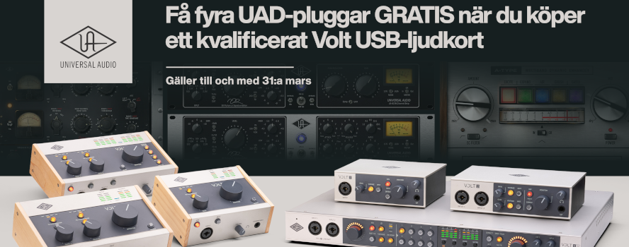 Kampanjpris på Volt ljudkort från Universal Audio