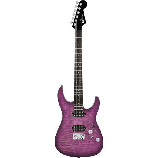 Charvel Pro-Mod Plus Dinky® DK24 HH HT E QM Violet Radiance
