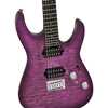 Charvel Pro-Mod Plus Dinky® DK24 HH HT E QM Violet Radiance
