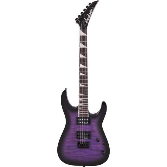 Jackson JS Series Dinky® Arch Top JS32Q DKA HT Transparent Purple Burst