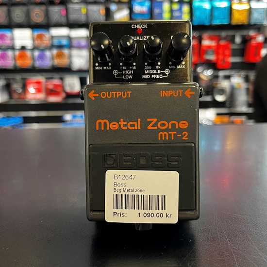 Bild på Boss Metal Zone MT-2 (Begagnad)