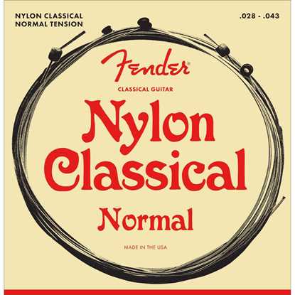 Fender Classical Nylon Classical Guitar Strings Ball End