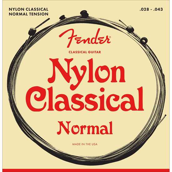 Fender Classical Nylon Classical Guitar Strings Ball End