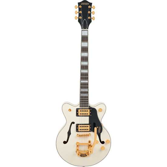 Gretsch G2655TG Streamliner™ Center Block Jr Double-Cut With Bigsby® LTD Vintage White