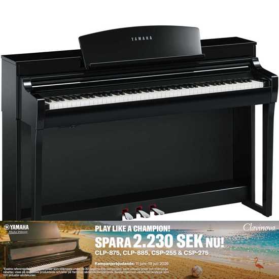 Yamaha CSP-255PE Polished Ebony