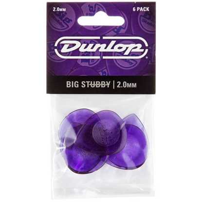 Dunlop Big Stubby 475P200 Plektrum 6-pack