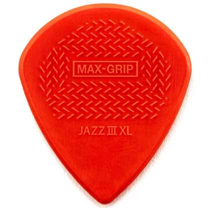 Dunlop Max-Grip Jazz III Nylon Pick 581PXLN 6-Pack