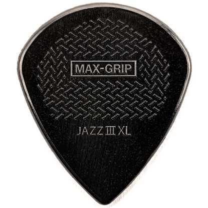 Dunlop Max-Grip® Jazz III XL Stiffo Pick 581-XLS 6-Pack