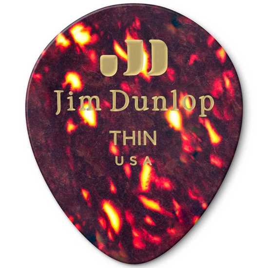 Dunlop Shell Classics Thin Pick 485P05TH 12-Pack
