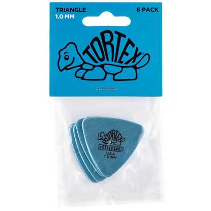 Dunlop Tortex® Triangle Pick 1.0 6-pack