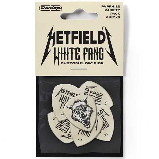 Dunlop Hetfields White Fang™ Custom Flow® Pick Variety Pack