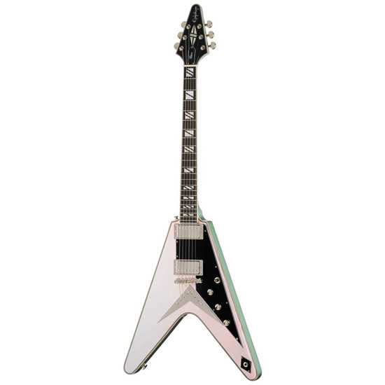 Epiphone Futura Flying V Custom Quicksilver Shift