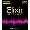 Elixir ATTUNE® Phosphor Bronze Custom Light 011-052