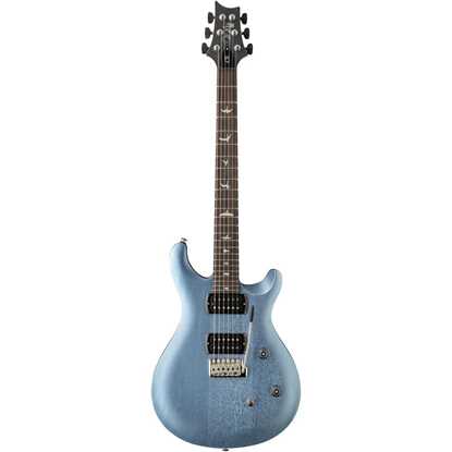 PRS SE CE24 Standard Tremolo Satin Ice Blue Metallic framsida