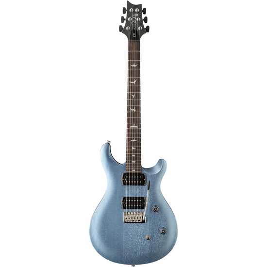 PRS SE CE24 Standard Tremolo Satin Ice Blue Metallic framsida