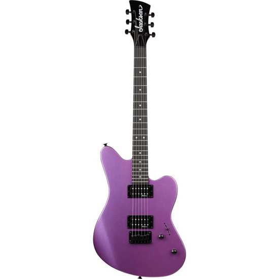 Jackson JS Series Exclusive Surfcaster™ JS22 HT Purple Metallic framsida
