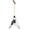 Jackson JS Series King V® JS32 White With Black Bevels baksida