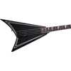 Jackson X Series RBR IV Rhoads Bass Black With White Pinstripes baksida