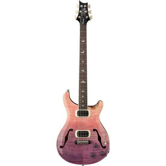 PRS SE Ed Sheeran Hollowbody I Piezo Baritone Pink Ombre framsida