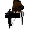 Yamaha CLP-895GP Polished Ebony i profil