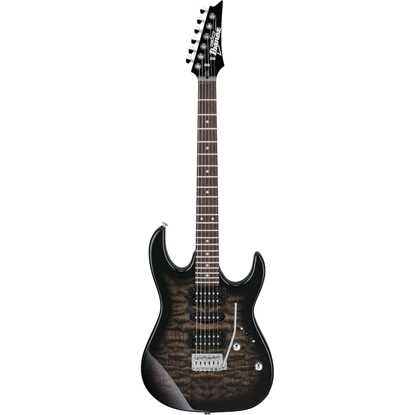 Ibanez GRX70QA-TKS Transparent Black Sunburst 