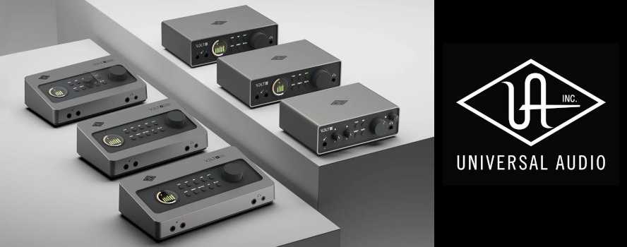 Nya ljudkortsserien Volt Gen 2 från Universal Audio