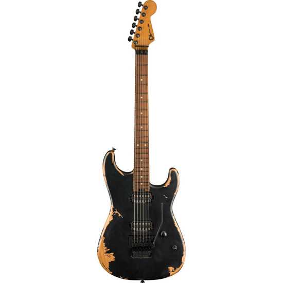 Charvel ProMod Relic San Dimas Style 1 HH FR PF Black