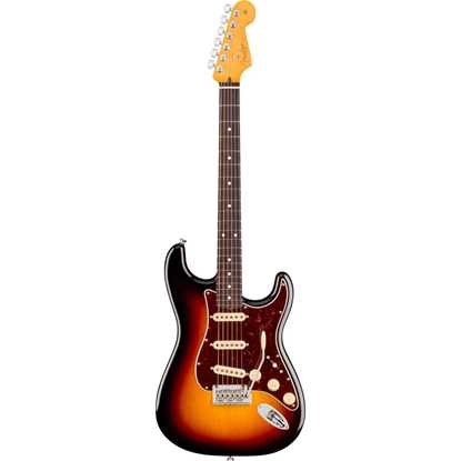 Fender American Professional Stratocaster® 3-Color Sunburst framsida