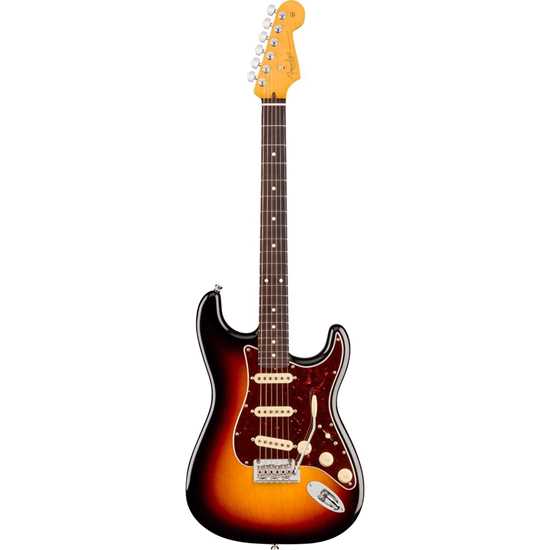 Fender American Professional Stratocaster® 3-Color Sunburst framsida