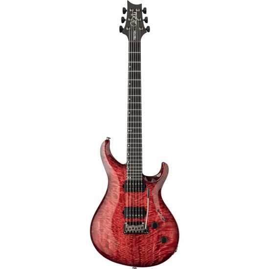 PRS Tekton T Fuchsia Aura framsida