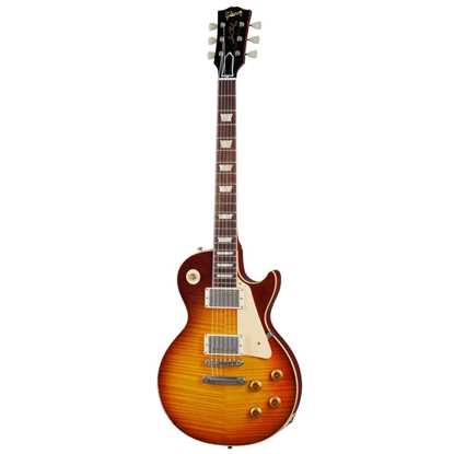 Gibson Custom 1959 Les Paul Standard Reissue Light Aged Royal Tea Burst framsida